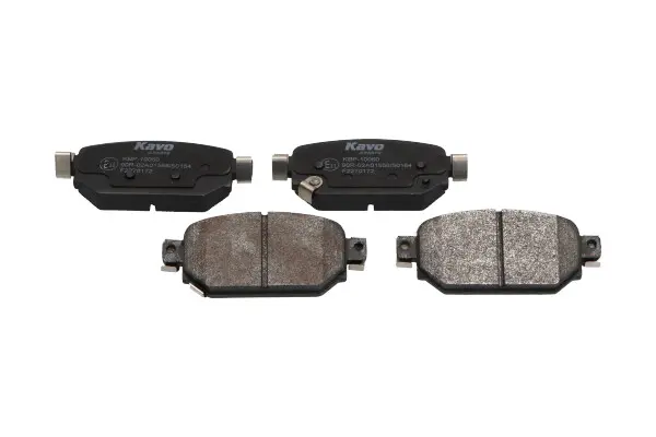 Комплект спирачно феродо, дискови спирачки KAVO PARTS