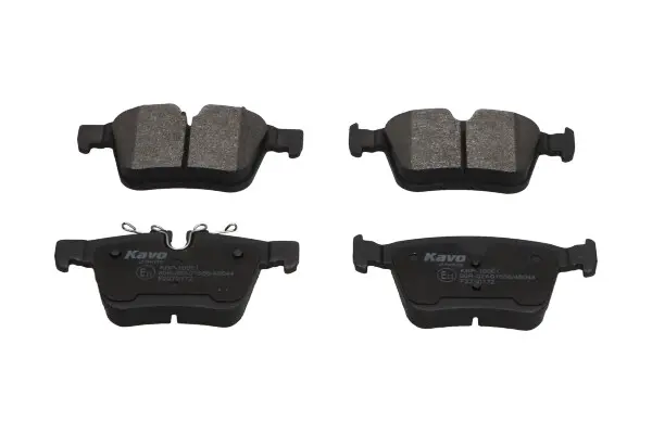 Комплект спирачно феродо, дискови спирачки KAVO PARTS