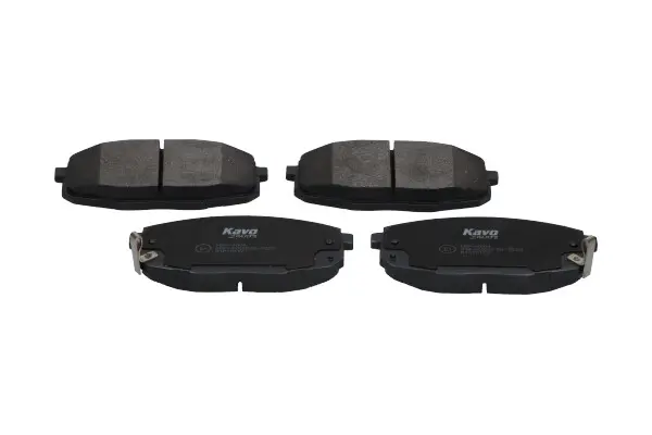 Комплект спирачно феродо, дискови спирачки KAVO PARTS