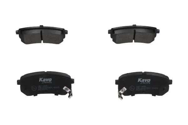 Комплект спирачно феродо, дискови спирачки KAVO PARTS