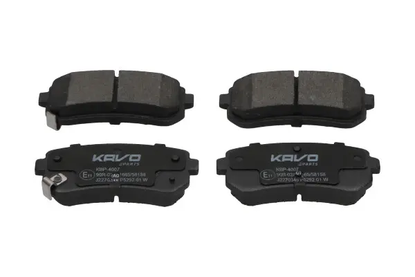 Комплект спирачно феродо, дискови спирачки KAVO PARTS