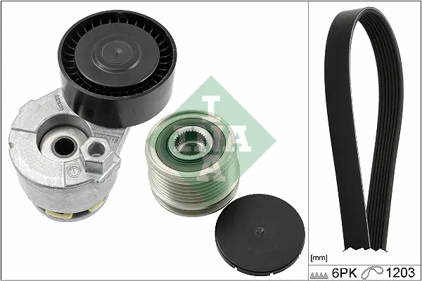 комплект пистов ремък INA                 