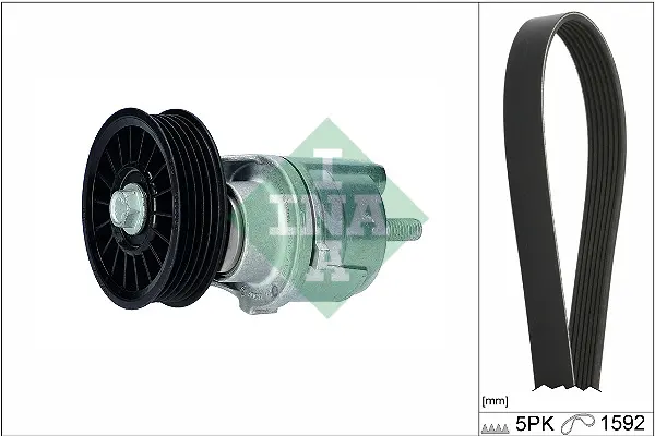 комплект пистов ремък INA                 