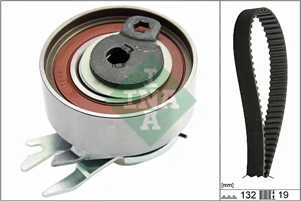 комплект ангренажен ремък INA                 