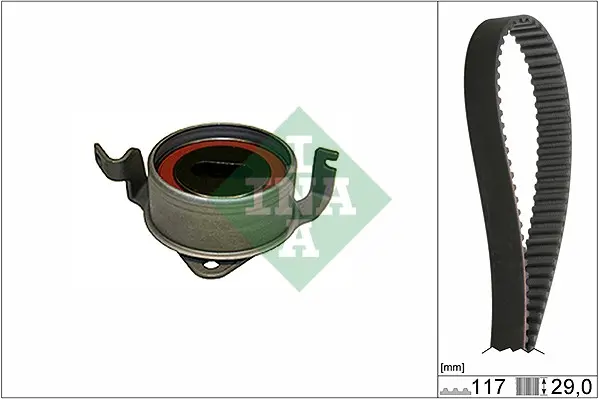 комплект ангренажен ремък INA                 