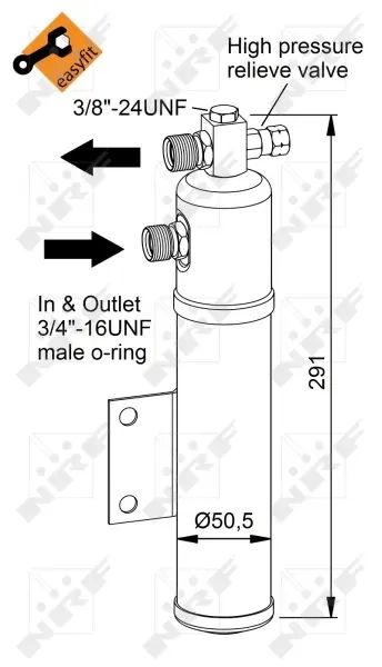 изсушител, климатизация NRF                 