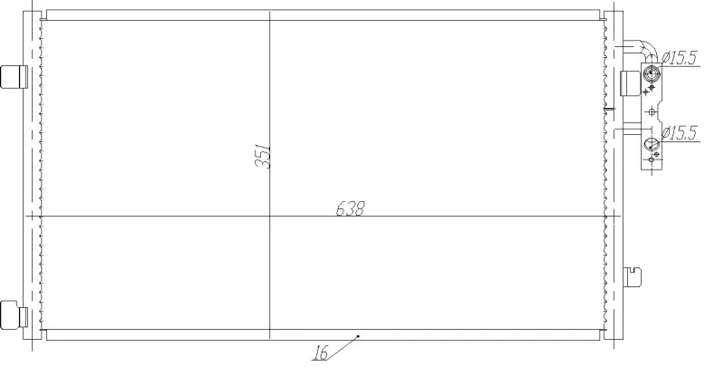 кондензатор, климатизация NRF                 