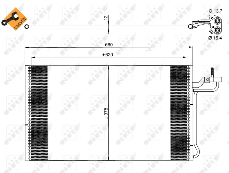 кондензатор, климатизация NRF                 