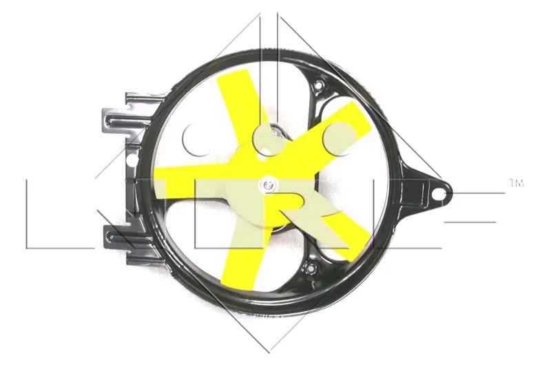 вентилатор, охлаждане на двигателя NRF                 