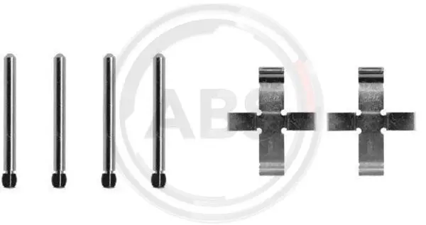 комплект принадлежности, дискови накладки A.B.S.              