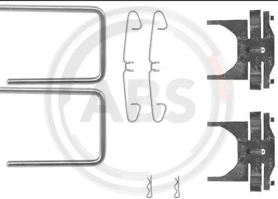 комплект принадлежности, дискови накладки A.B.S.              