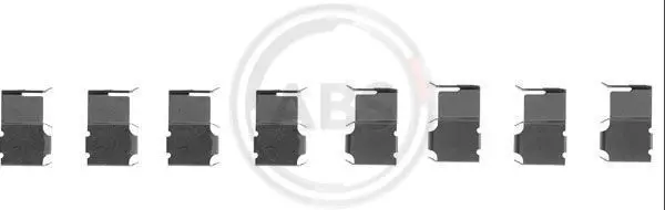 комплект принадлежности, дискови накладки A.B.S.              