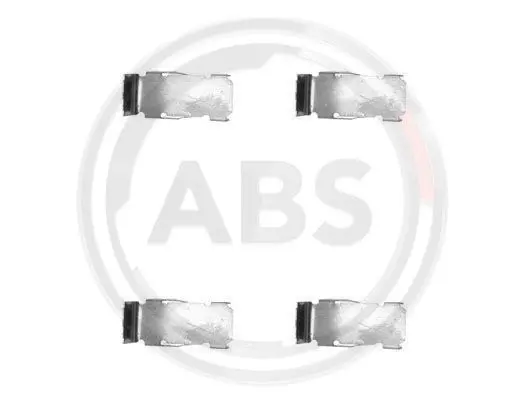 комплект принадлежности, дискови накладки A.B.S.              
