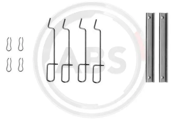 комплект принадлежности, дискови накладки A.B.S.              