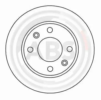 спирачен диск A.B.S.              