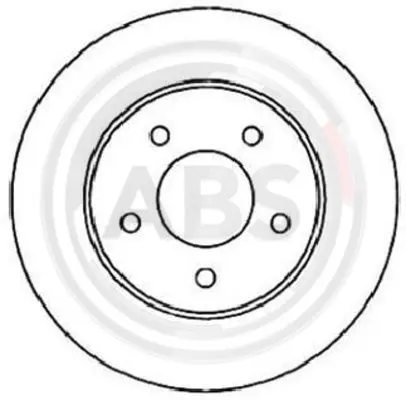 спирачен диск A.B.S.              