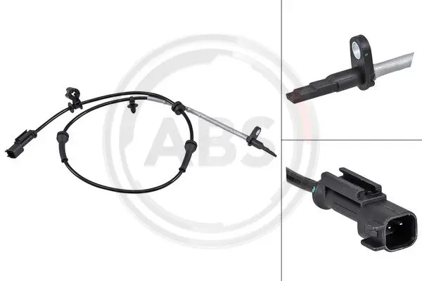 датчик, обороти на колелото A.B.S.              