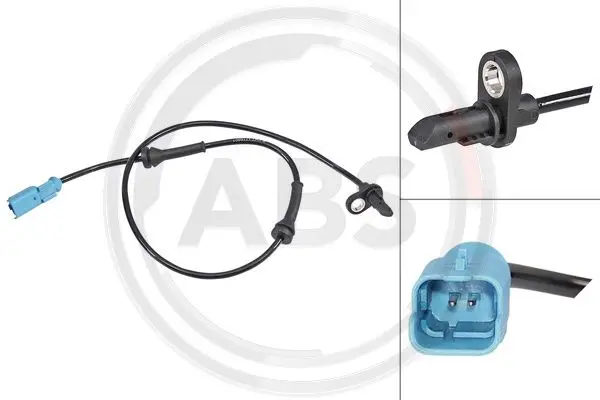 датчик, обороти на колелото A.B.S.              