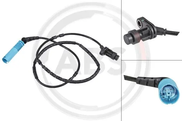 датчик, обороти на колелото A.B.S.              