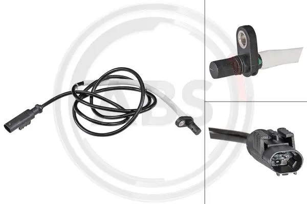 датчик, обороти на колелото A.B.S.              