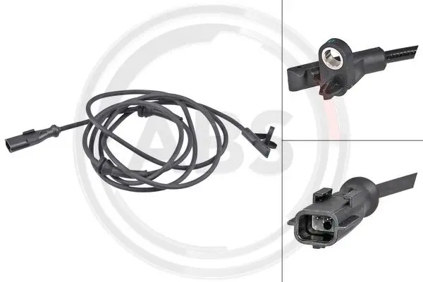 датчик, обороти на колелото A.B.S.              