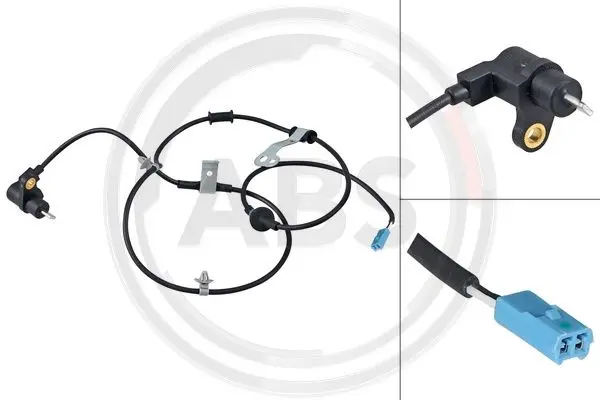 датчик, обороти на колелото A.B.S.              