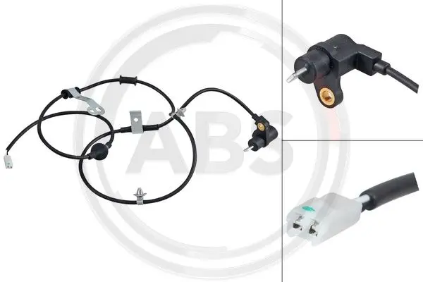 датчик, обороти на колелото A.B.S.              