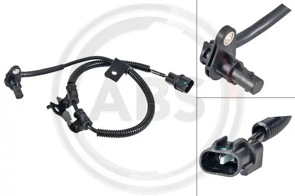 датчик, обороти на колелото A.B.S.              