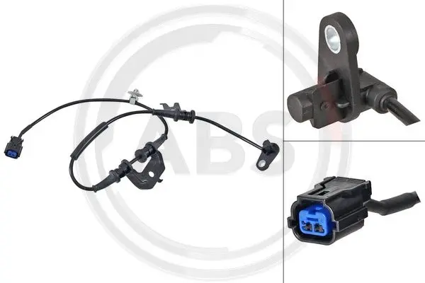 датчик, обороти на колелото A.B.S.              