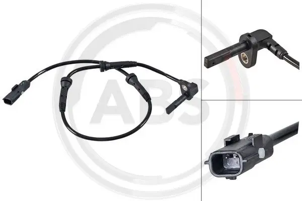 датчик, обороти на колелото A.B.S.              