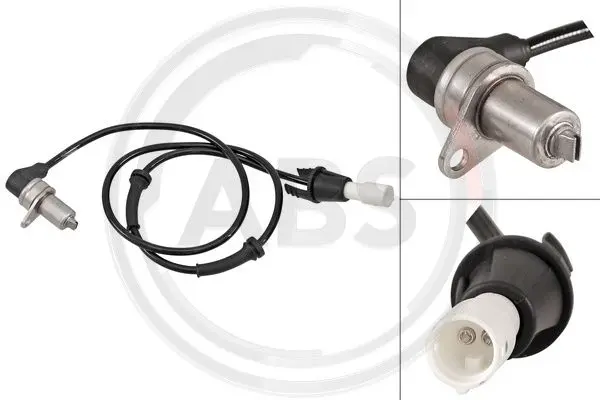 датчик, обороти на колелото A.B.S.              