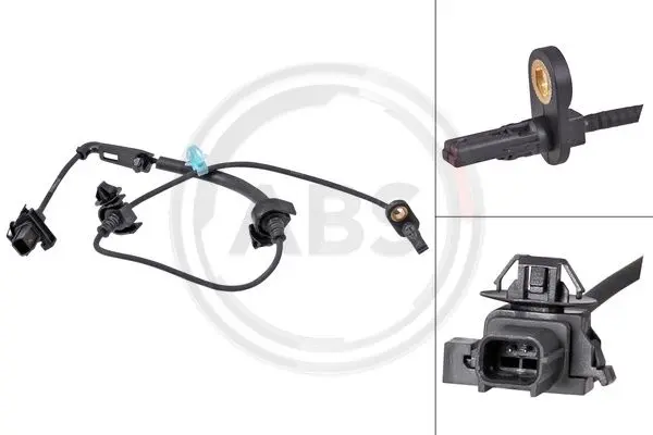 датчик, обороти на колелото A.B.S.              