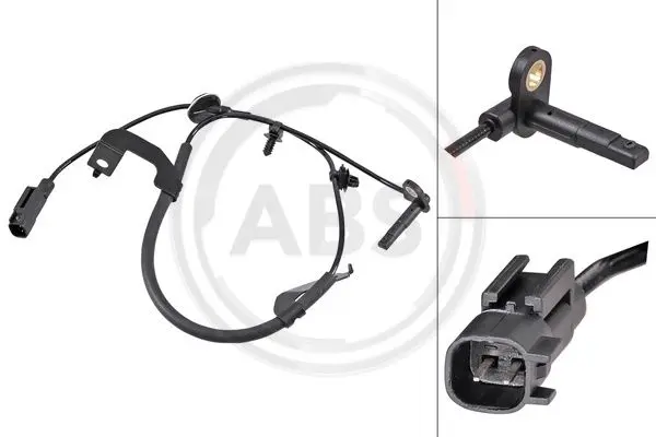 датчик, обороти на колелото A.B.S.              