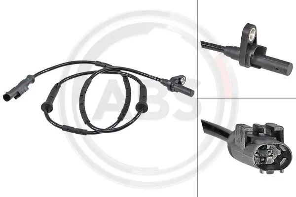 датчик, обороти на колелото A.B.S.              