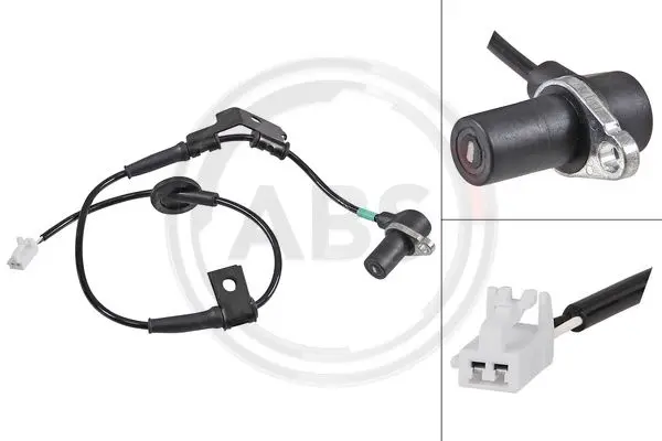 датчик, обороти на колелото A.B.S.              