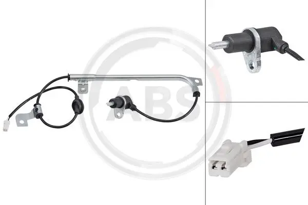 датчик, обороти на колелото A.B.S.              