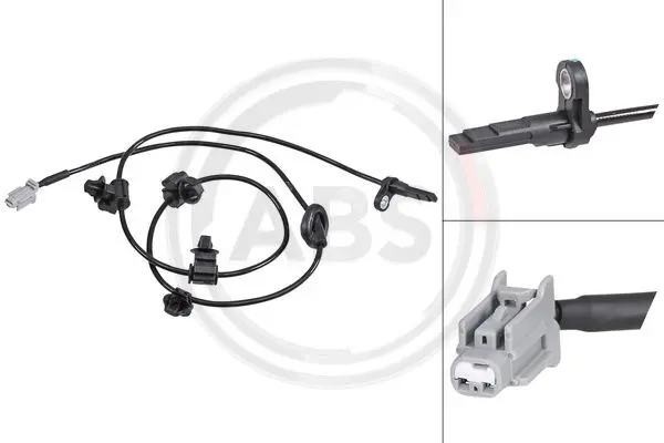датчик, обороти на колелото A.B.S.              