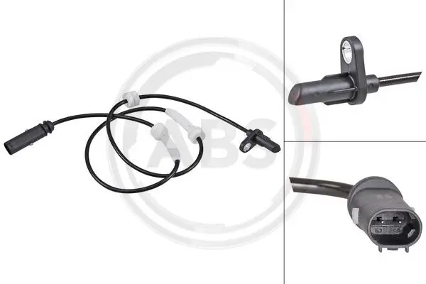 датчик, обороти на колелото A.B.S.              