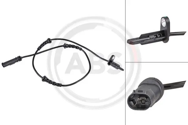 датчик, обороти на колелото A.B.S.              