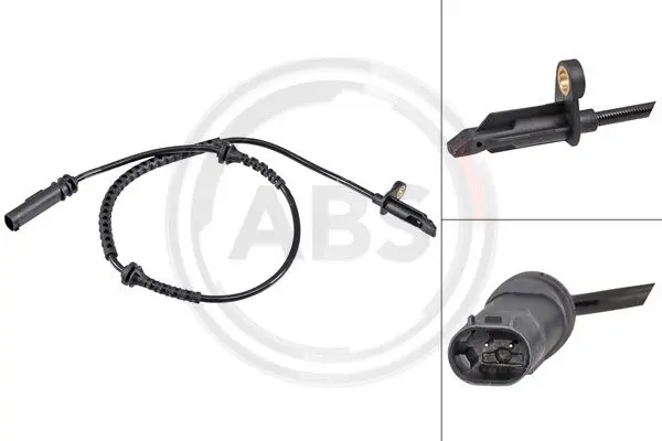 датчик, обороти на колелото A.B.S.              