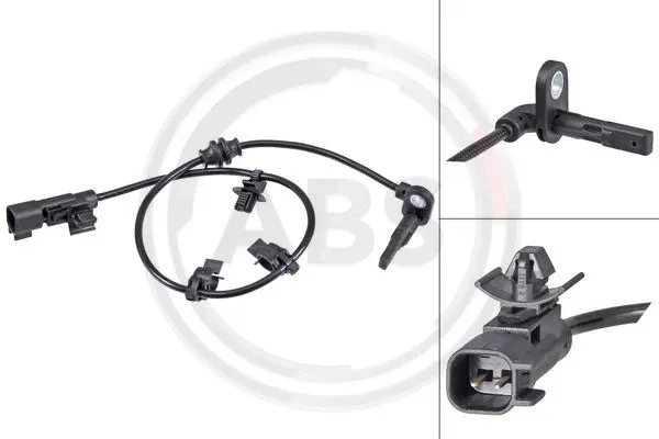 датчик, обороти на колелото A.B.S.              