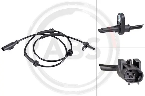 датчик, обороти на колелото A.B.S.              