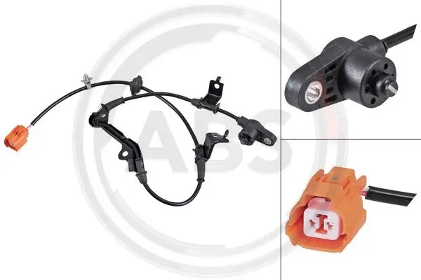 датчик, обороти на колелото A.B.S.              