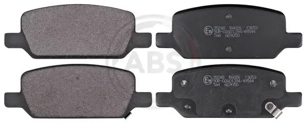 комплект спирачно феродо, дискови спирачки A.B.S.              