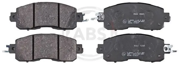 комплект спирачно феродо, дискови спирачки A.B.S.              