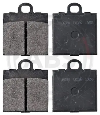 комплект спирачно феродо, дискови спирачки A.B.S.              