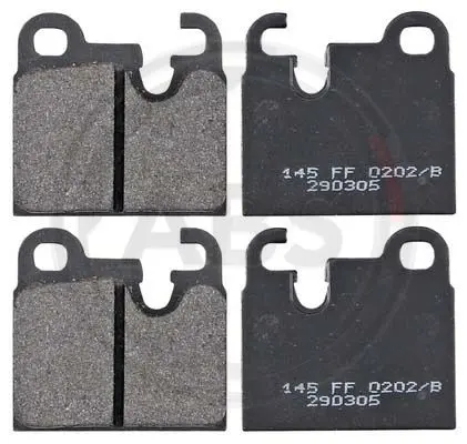 комплект спирачно феродо, дискови спирачки A.B.S.              