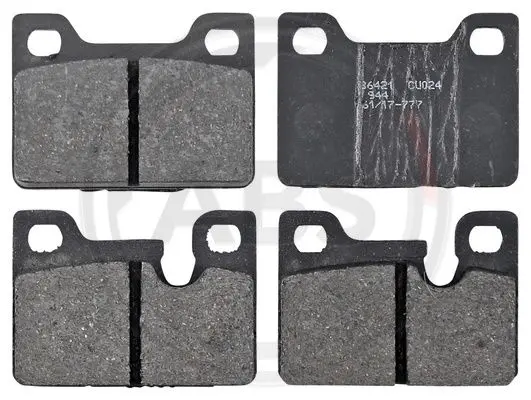 комплект спирачно феродо, дискови спирачки A.B.S.              