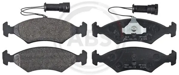 комплект спирачно феродо, дискови спирачки A.B.S.              