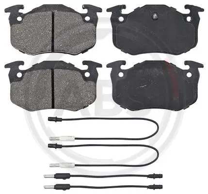 комплект спирачно феродо, дискови спирачки A.B.S.              